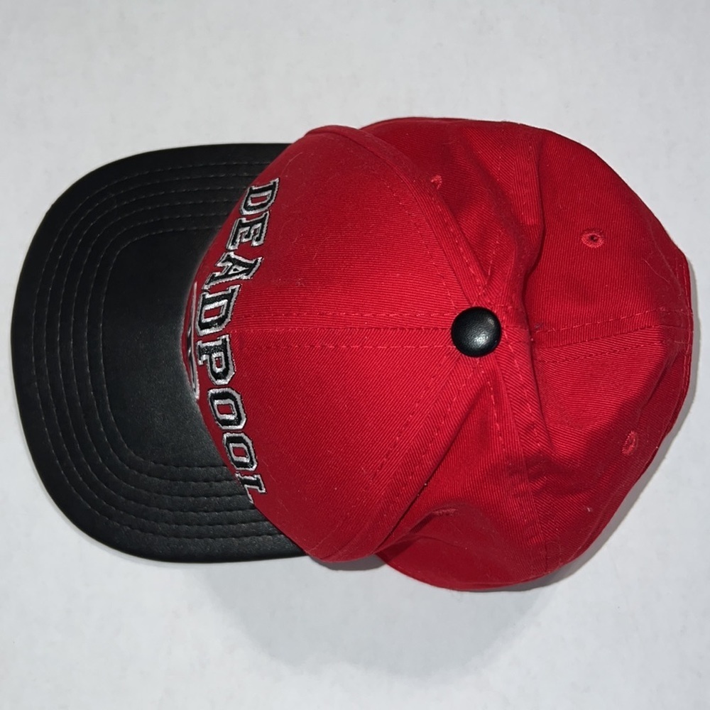 Marvel Deadpool Snapback Closure Adjustable Adult… - image 3